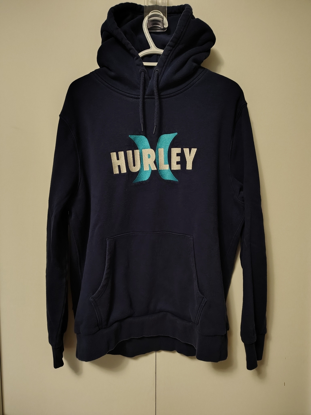 HURLEY Navy Blue Pullover Hoodie